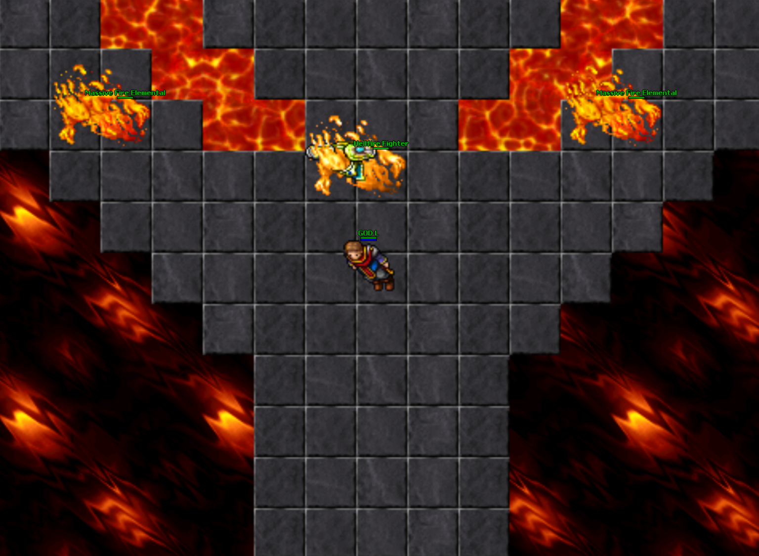 Edron Hellfire Fighters (Lvl 100+)
